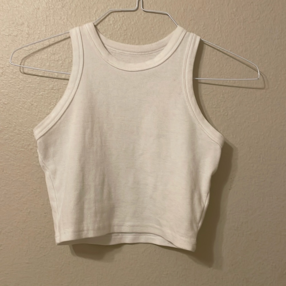 White tank top